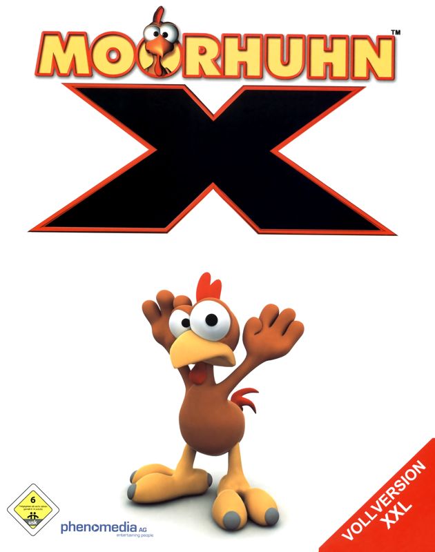 Crazy Chicken X box art for Playstation 2